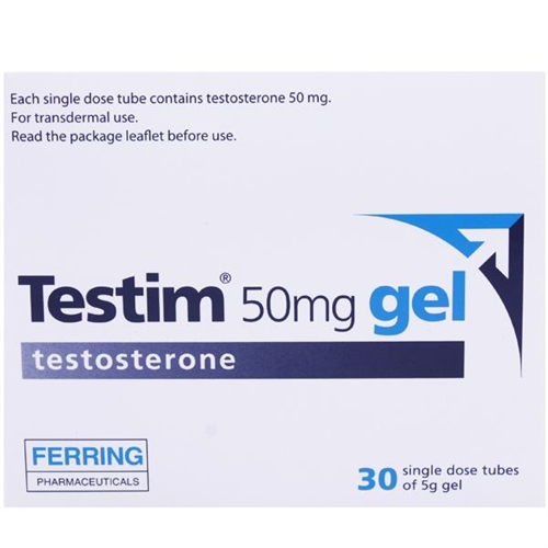 Testim Testosteron Gel 50MG – 30 tubes